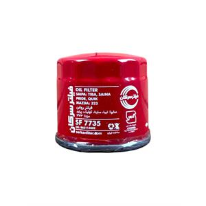 نمای نزدیک بدنه فیلتر روغن سرکان SF 7735
