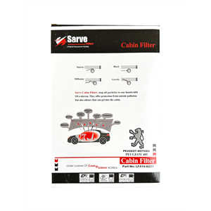 جعبه فیلتر کابین سرو 