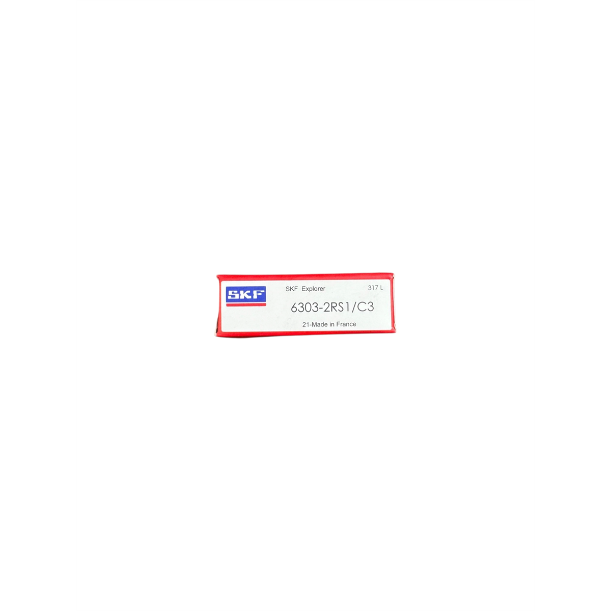 لیبل مشخصات بلبرینگ 6303 SKF