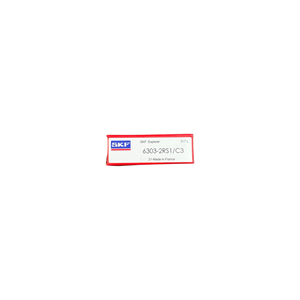 لیبل مشخصات بلبرینگ 6303 SKF