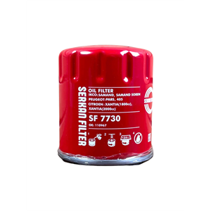 نمای نزدیک بدنه فیلتر روغن سرکان SF 7730
